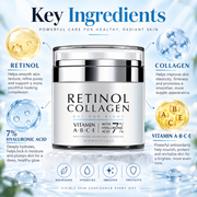 Retinol Collagen Day & Night Face Cream With 7% Hyaluronic Acid