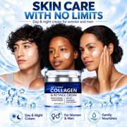 Collagen Retinol Cream for Face, Day & Night Moisturizer
