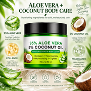 95% Aloe Vera & Coconut Oil Body Lotion