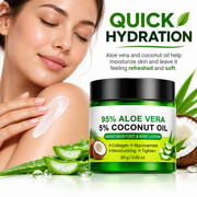 95% Aloe Vera & Coconut Oil Body Lotion