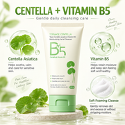 Centella Cleanser, Gentle Face Wash with Vitamin B5