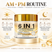 6-in-1 Anti-Wrinkle Retinol Face Cream, Lifting & Firming