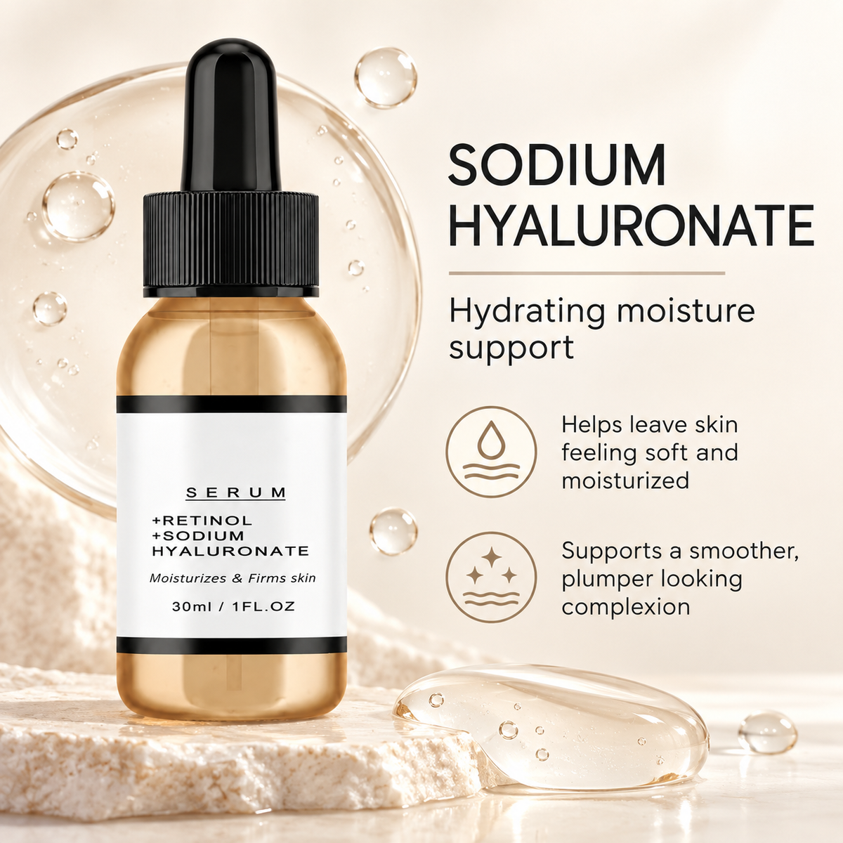 Collagen Serum with Retinol & Sodium Hyaluronate