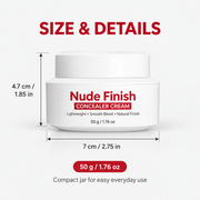 Cream Concealer for Face, Natural Finish