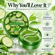 Cucumber Under Eye Patches with Hyaluronic Acid