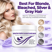 Keratin Purple & Blue Hair Mask