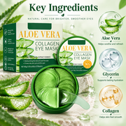 Aloe Vera Collagen Under Eye Patches for Dark Circles