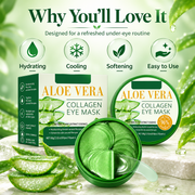 Aloe Vera Collagen Under Eye Patches for Dark Circles