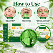 Aloe Vera Collagen Under Eye Patches for Dark Circles