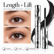 HUASURV Steel Tube Waterproof Mascara for Volume and Length