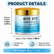 Bye Bye Under Eye Cream for Dark Circles & Puffiness