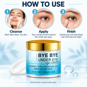 Bye Bye Under Eye Cream for Dark Circles & Puffiness