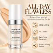 Color Changing Foundation, Skin Tone Adapting Liquid Makeup