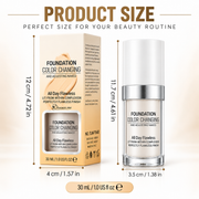 Color Changing Foundation, Skin Tone Adapting Liquid Makeup