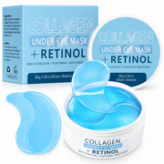 Under Eye Patches for Dark Circles with Collagen + Retinol
