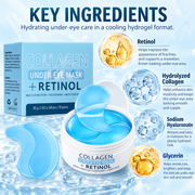 Under Eye Patches for Dark Circles with Collagen + Retinol