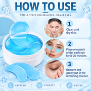 Under Eye Patches for Dark Circles with Collagen + Retinol