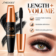 SHEDOES 24 Hours Waterproof Lengthening & Volumizing Mascara