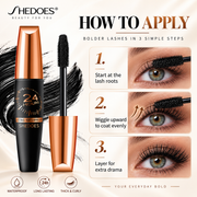 SHEDOES 24 Hours Waterproof Lengthening & Volumizing Mascara