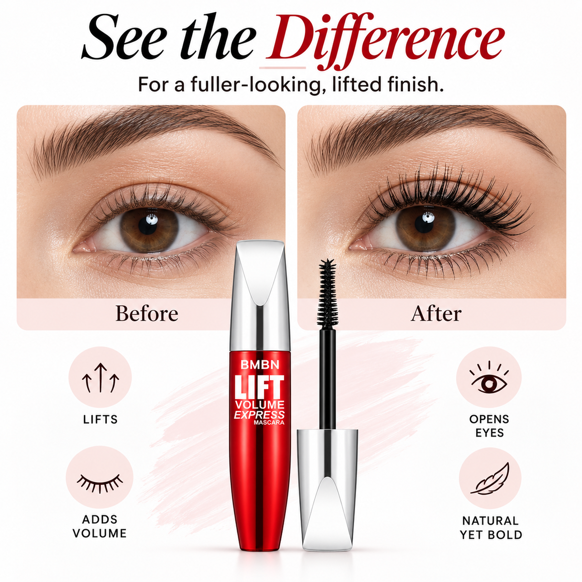 BMBN Lift Volume Express Volumizing & Lengthening Mascara