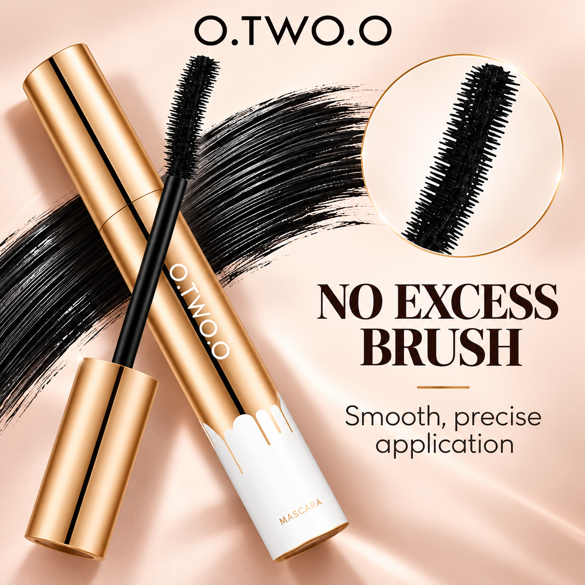 O.TWO.O Waterproof Lengthening & Curling Mascara