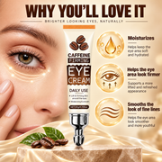 Caffeine Firming Eye Cream for Dark Circles & Puffiness