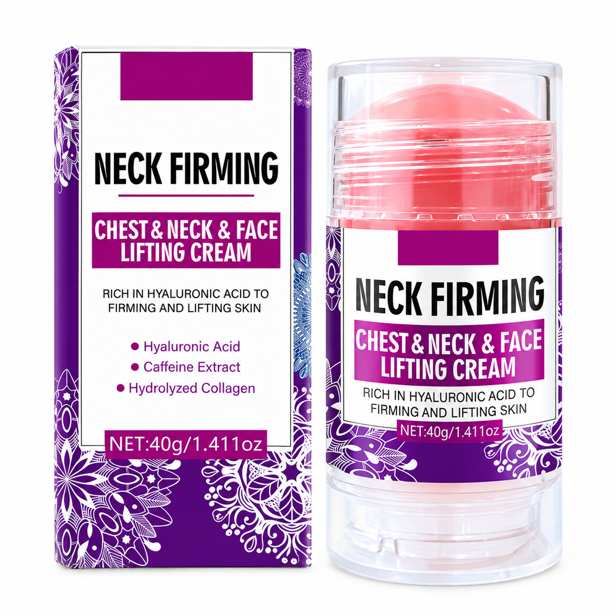 Neck Firming Cream Stick, Lifting Cream for Face and Chest