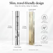 Maxfit Steel Tube Mascara for Waterproof Wear & Lengthening