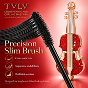 TVLV Violin Mascara for Length, Volume & Waterproof Wear