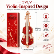 TVLV Violin Mascara for Length, Volume & Waterproof Wear