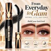 SHEDOES Extreme Curl Volume Mascara with Curved Brush