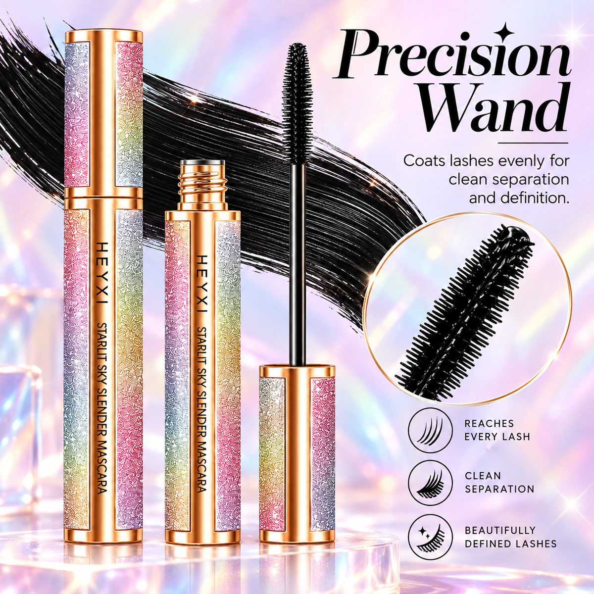 HEYXI Starlit Sky Slender Mascara Waterproof & Lengthening