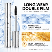 SKYVII Thick Curling Mascara, Waterproof & Lengthening