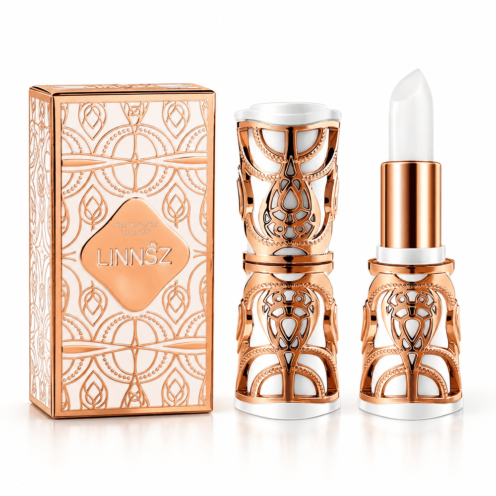 LINNSZ Hydrating Lip Balm for Dry Lips, Glossy Finish - AHVTE