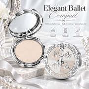 NICEKEY Pink Ballet Pressed Powder Compact