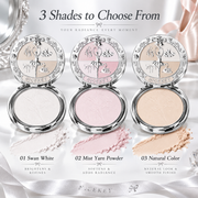 NICEKEY Pink Ballet Pressed Powder Compact
