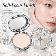 NICEKEY Pink Ballet Pressed Powder Compact