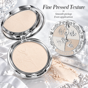 NICEKEY Pink Ballet Pressed Powder Compact