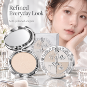 NICEKEY Pink Ballet Pressed Powder Compact