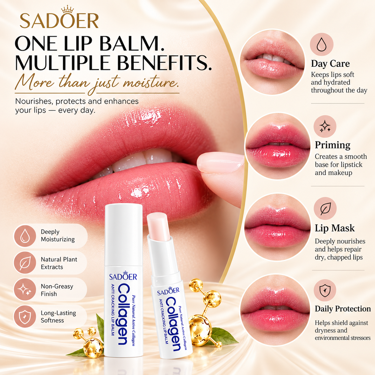 SADOER Collagen Lip Balm
