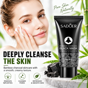 SADOER Bamboo Charcoal Black Mask, Peel Off Face Mask