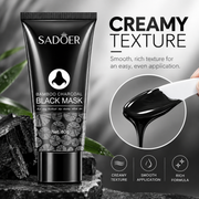 SADOER Bamboo Charcoal Black Mask, Peel Off Face Mask