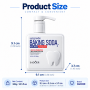 SADOER Baking Soda Probiotic Whitening Toothpaste 300g
