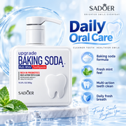 SADOER Baking Soda Probiotic Whitening Toothpaste 300g
