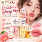 HEYXI Moisturizing Lip Oil Gloss for Dry Chapped Lips, 5 mL