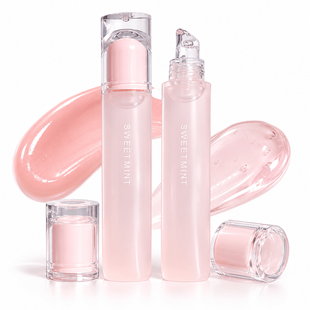 SWEET MINT Moisturizing Lip Balm and Lip Gloss - AHVTE