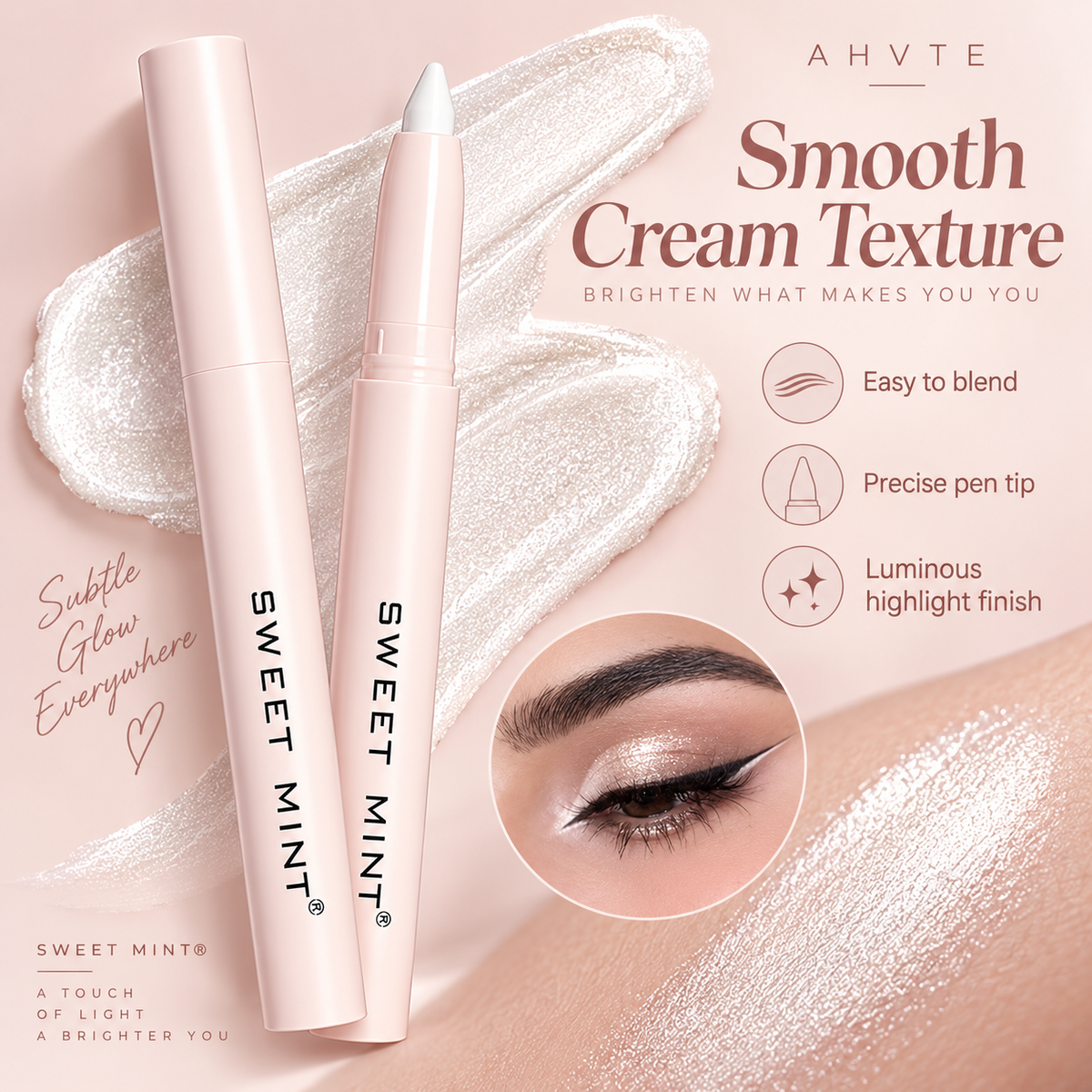 SWEET MINT Eye Highlighter Pen Shimmer Eyeshadow Pen