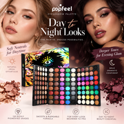 POPFEEL 120 Color Highly Pigmented Eyeshadow Palette