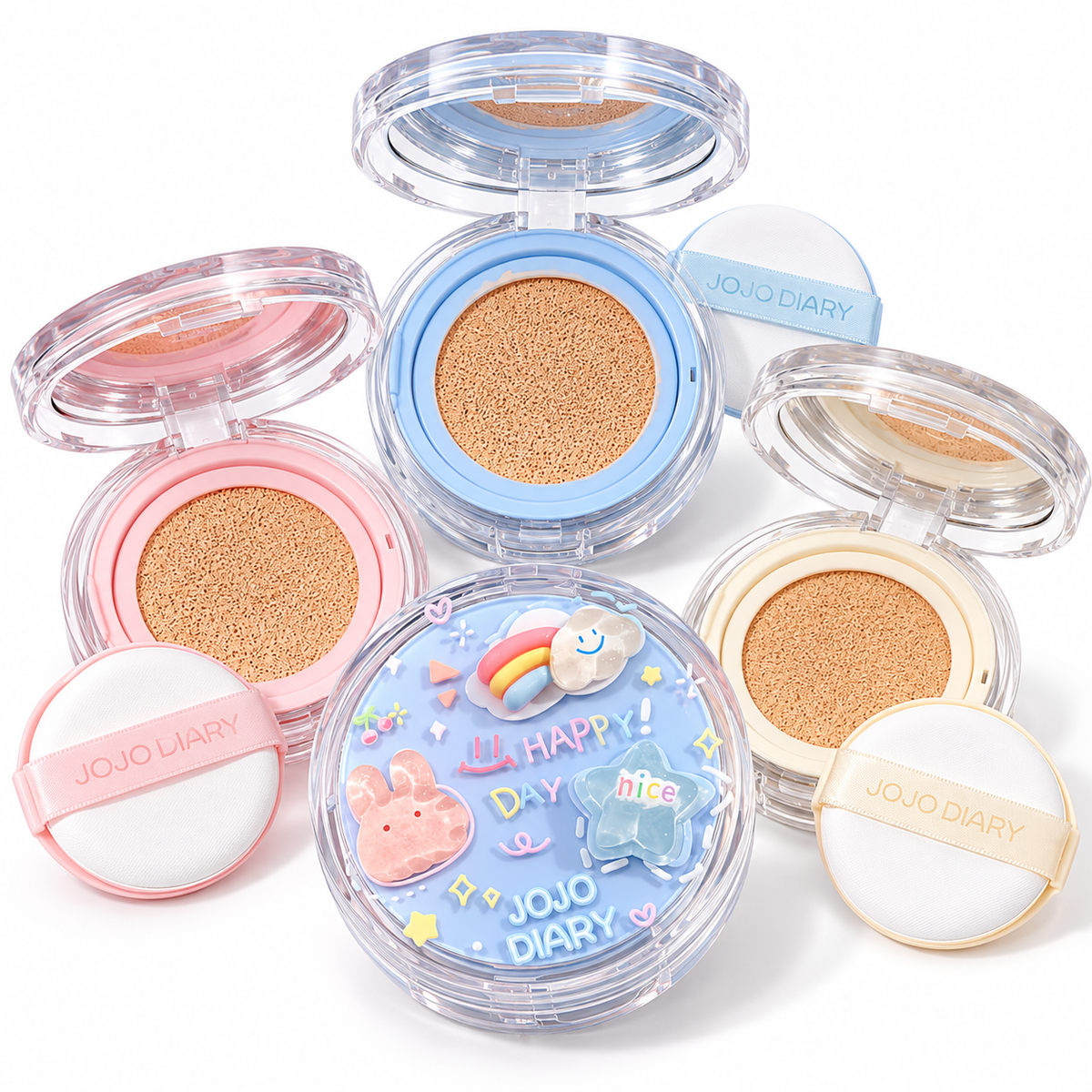 JOJO DIARY Hydrating Air Cushion BB Cream, Waterproof