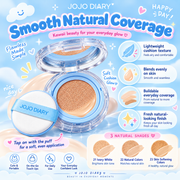 JOJO DIARY Hydrating Air Cushion BB Cream, Waterproof